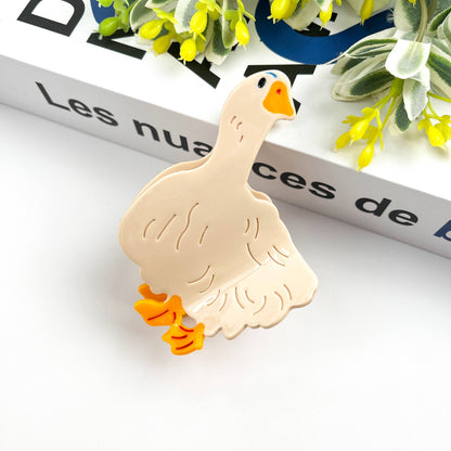 Duck Hair Clip,Acetate Animal Hair Claw