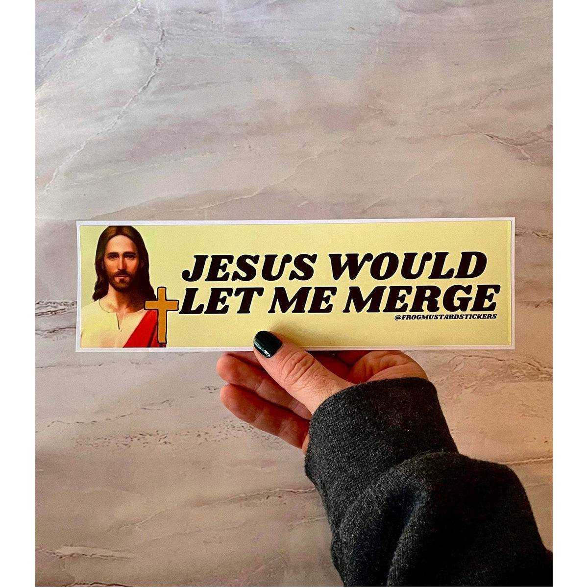 Jesus would let me merge - The Feral Market