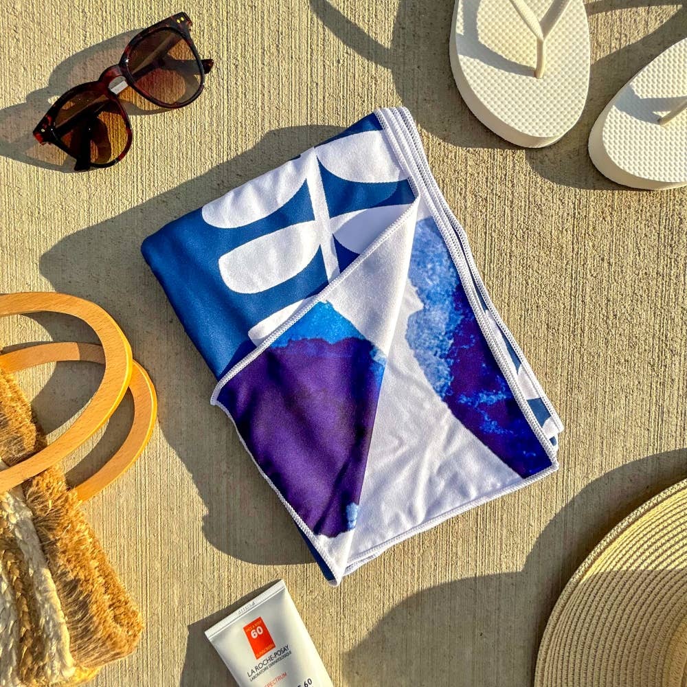 Sand Resistant Beach Towels - Double Sided Beach Towels