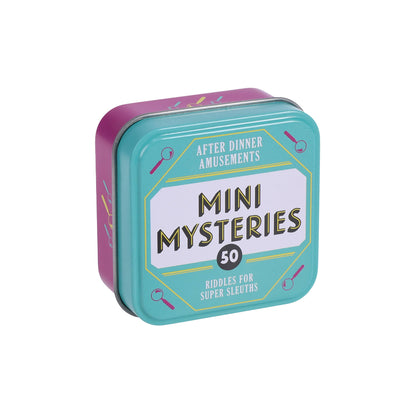 After Dinner Amusements: Mini Mysteries