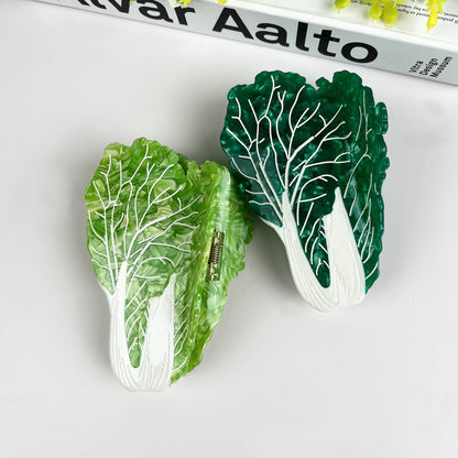 Cabbage Claw Clip, Vegetable Hair Clip