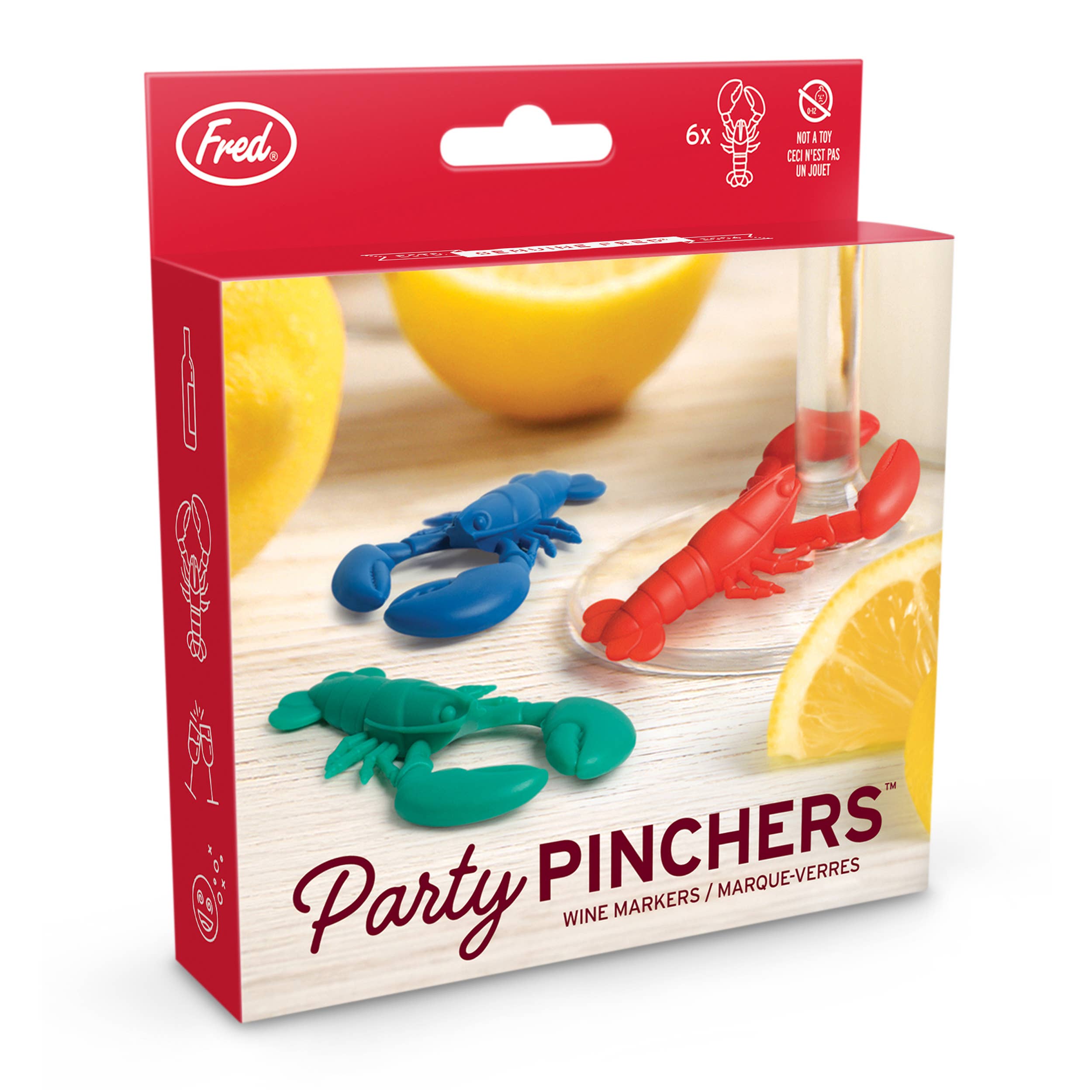 Party Pinchers Lobster Drink Markers - Thumbnail 5