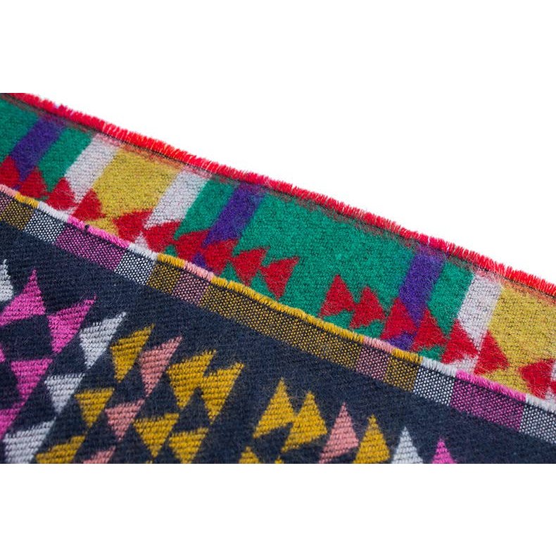 Aztec Print Hooded Wrap