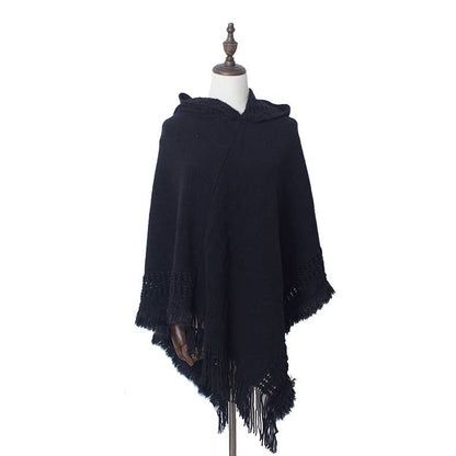 Hooded Riding Poncho