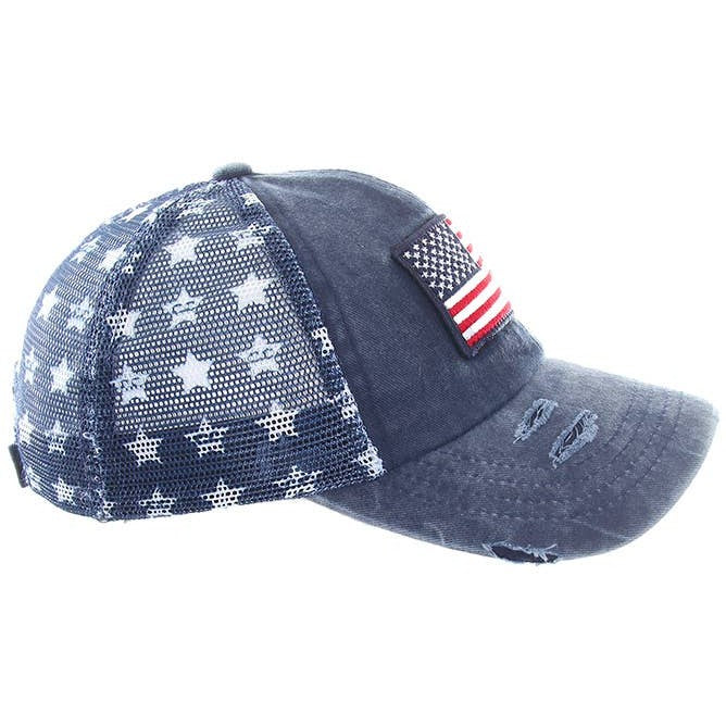 C.C American Flag Baseball Cap