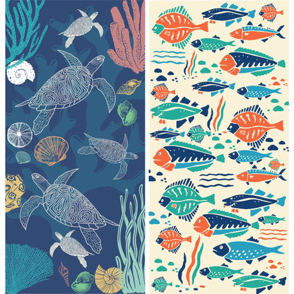 Sand Resistant Beach Towels - Double Sided Beach Towels