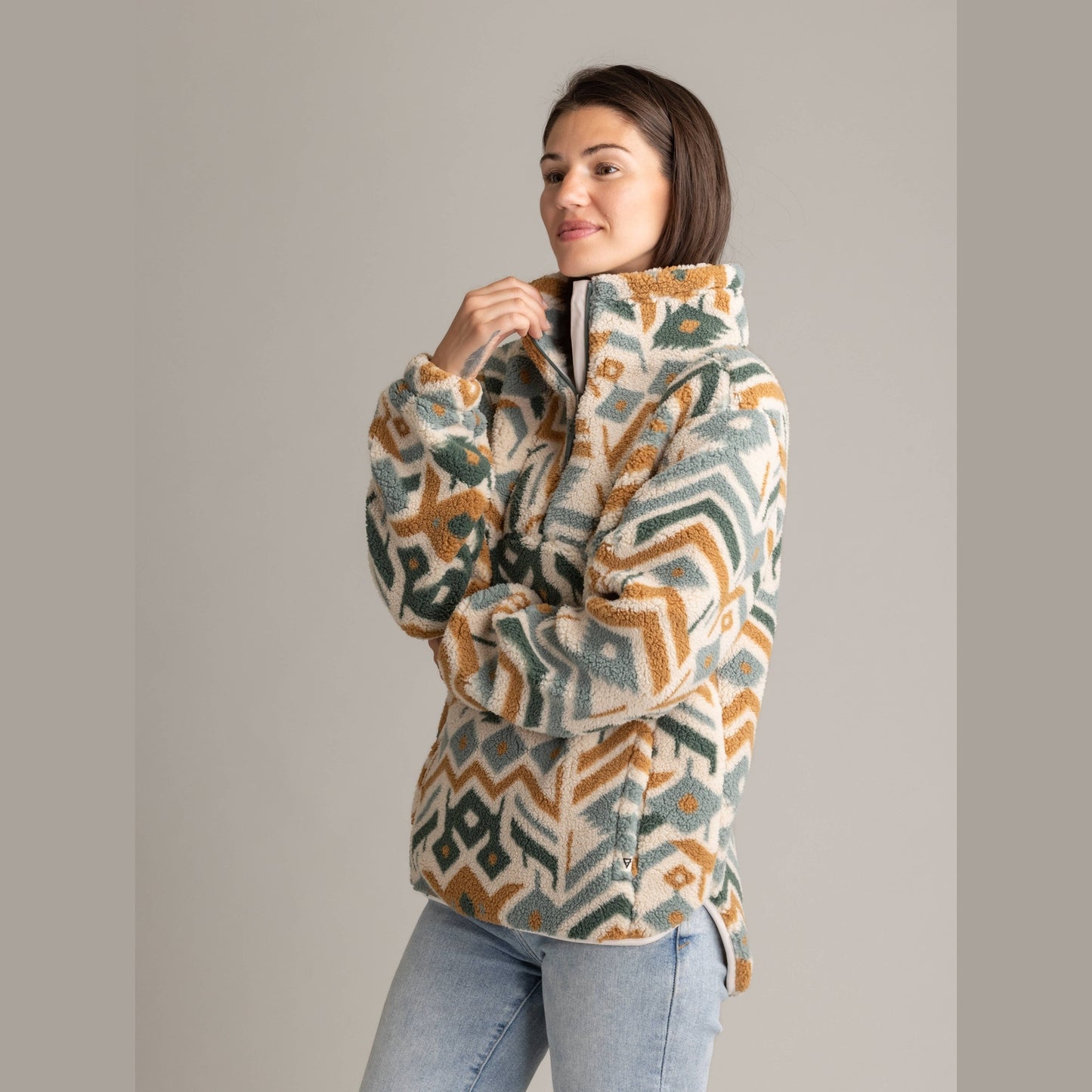 Women's Ainsley Plush Sherpa Pullover