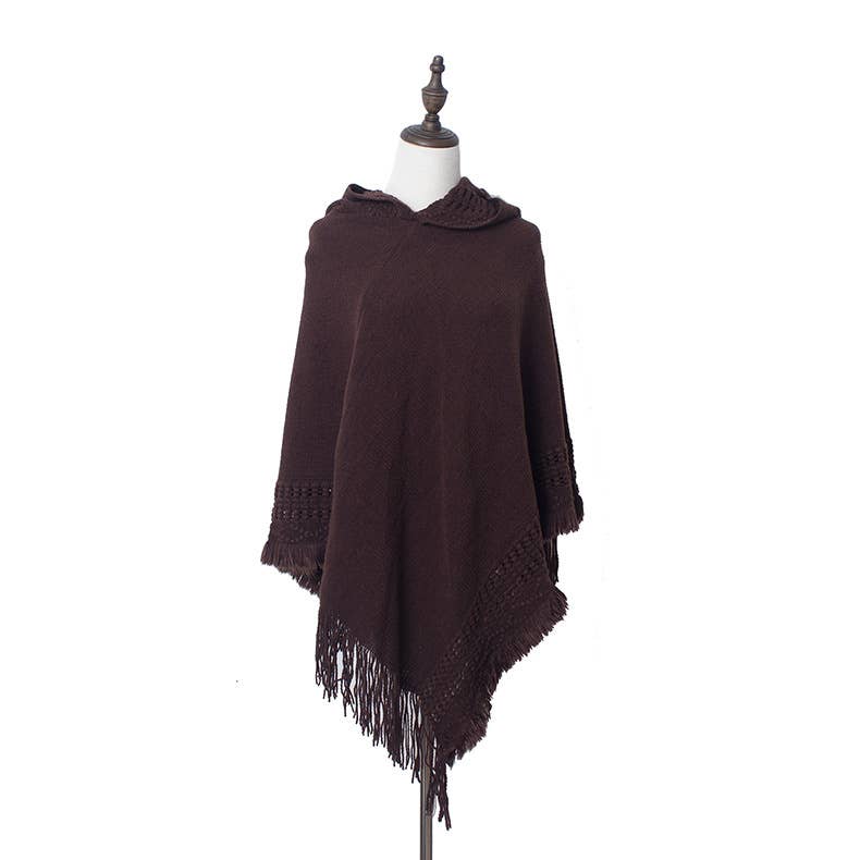 Hooded Riding Poncho