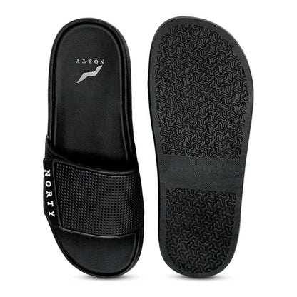 Norty MEN'S 8-13 SLIDE SANDAL BLACK Prepack 11537 - The Feral Market