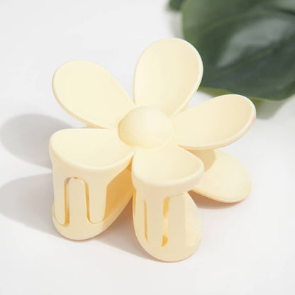 2.75''Medium Solid Color Matte Daisy Claw Clip