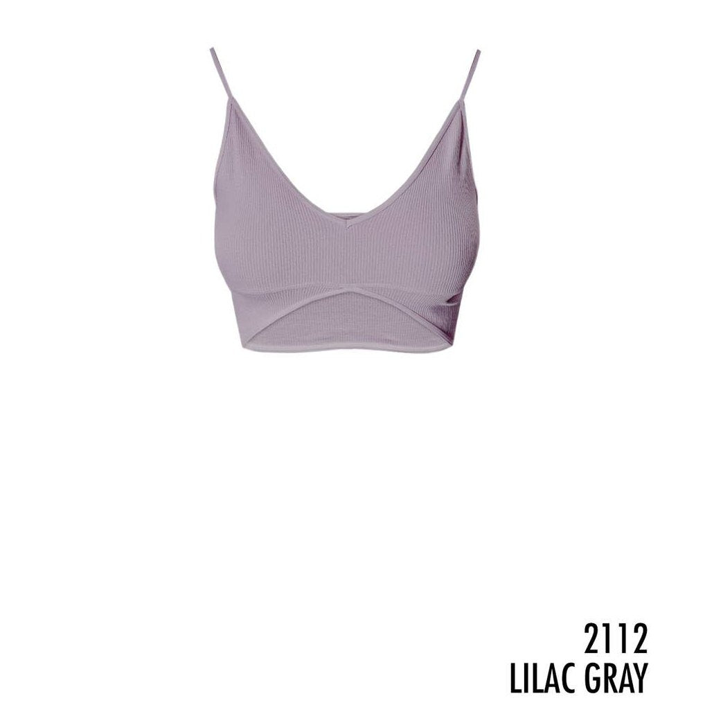 Ribbed Triangle Bralette