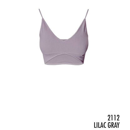 Ribbed Triangle Bralette