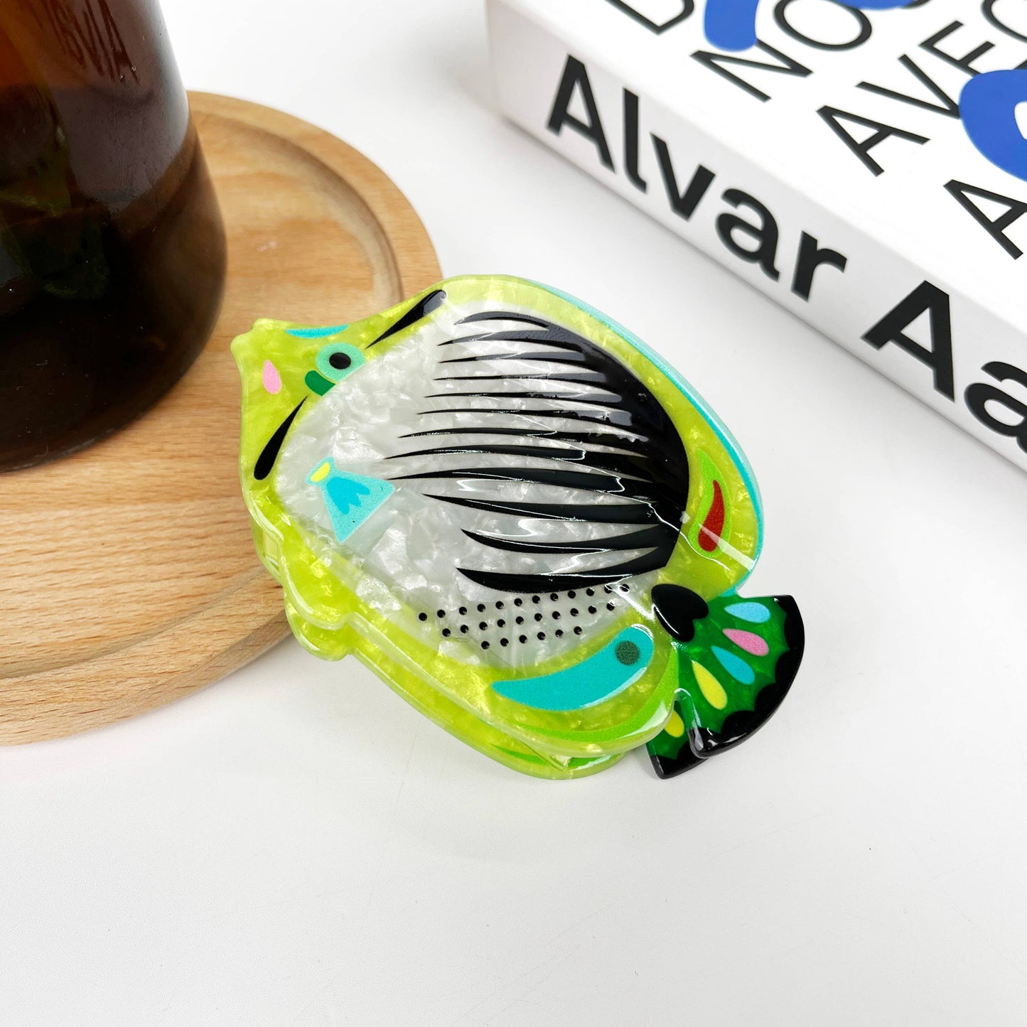 Fish Claw Clip, Marine Life Hair Clip