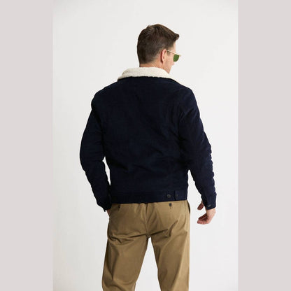 Sherpa Lined Corduroy Trucker Jacket - The Feral Market