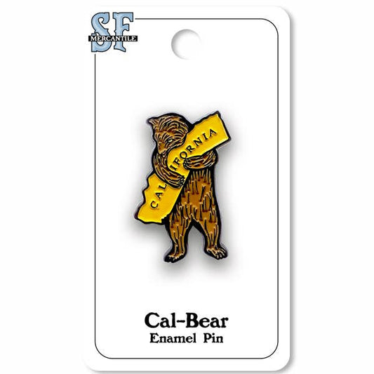 CA Bear Hug Enameled Pin - The Feral Market