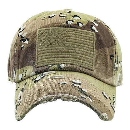 American Flag Vintage Baseball Cap