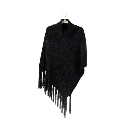 Britt's Knits Beyond Soft Cowl Neck Poncho