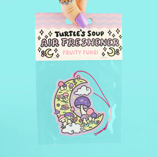 Mushroom Moon, Car Decor, Cute, Diffuser, Air Freshener - The Feral Market