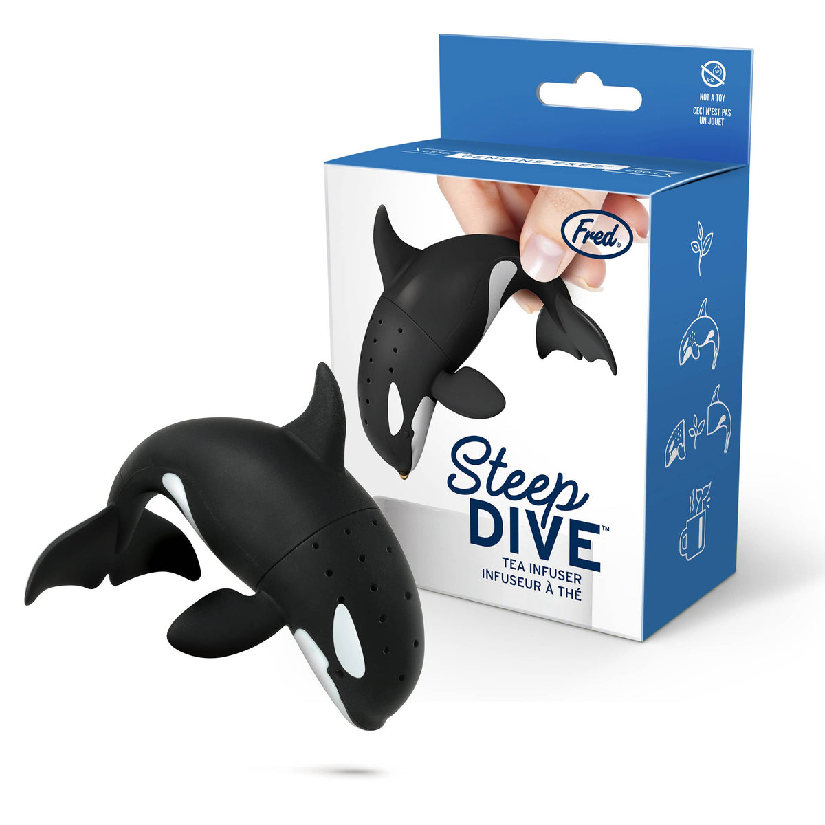 STEEP DIVE - Orca Tea Infuser