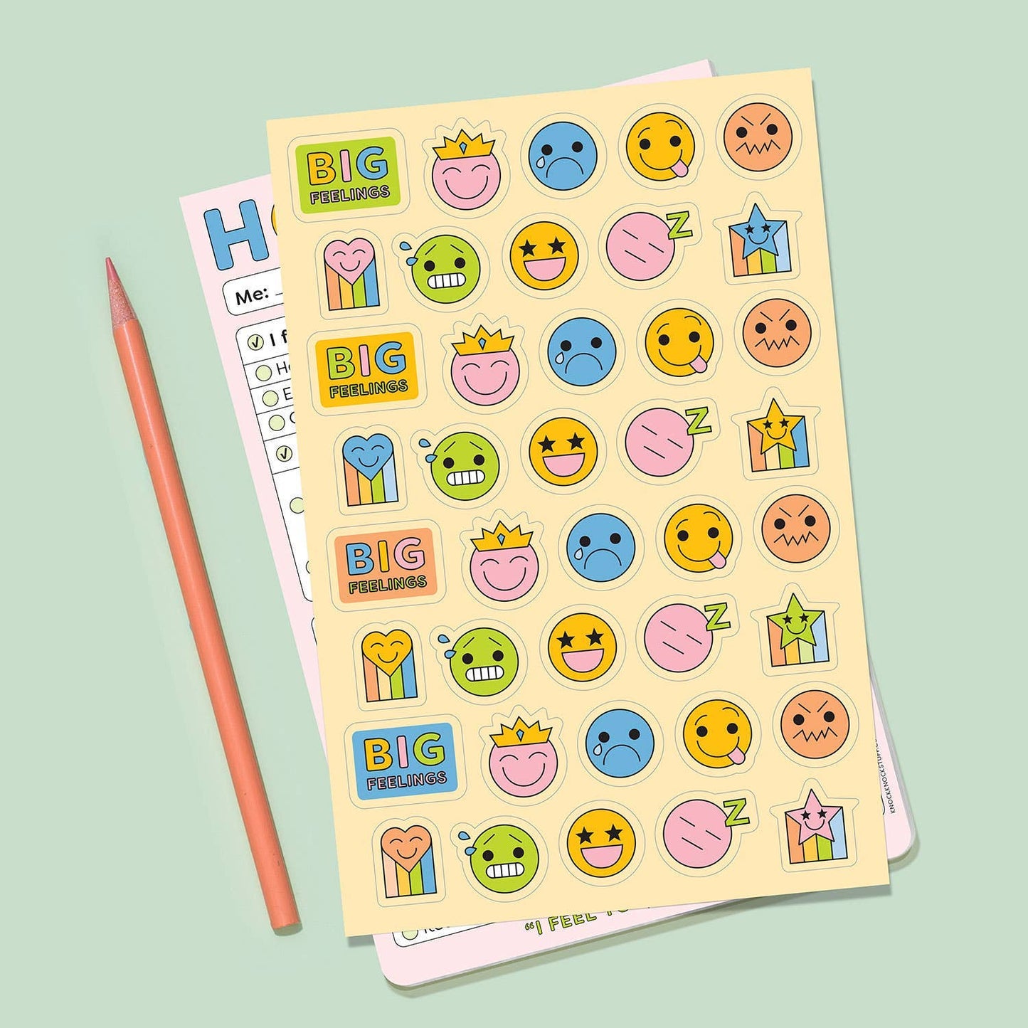 Knock Knock Kids - How I Feel Playtime Pads