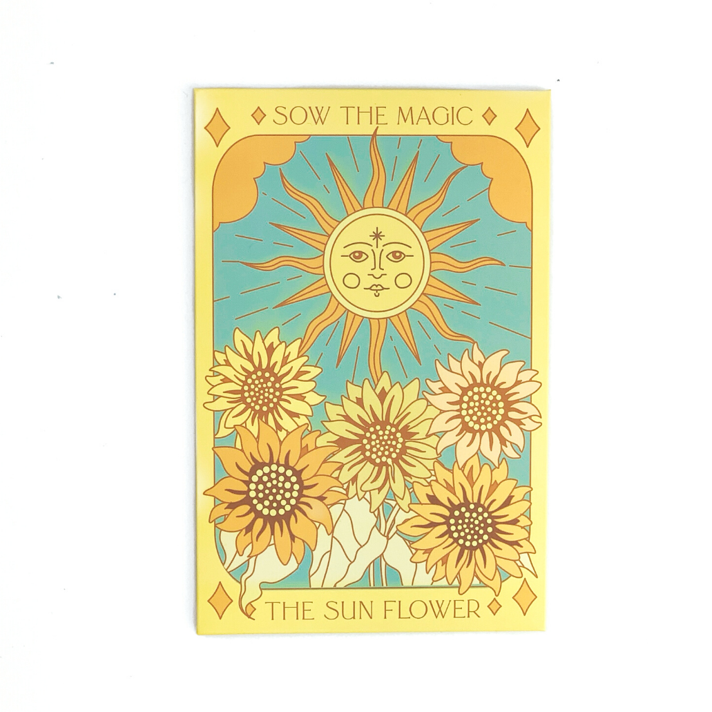 The Sunflower (Ring of Fire) Tarot Garden + Gift Seed Packet - Thumbnail 3