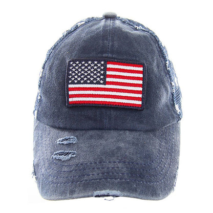 C.C American Flag Baseball Cap