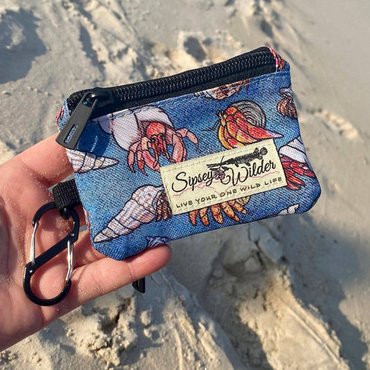 Hermit Crabs Clip Wallet - The Feral Market