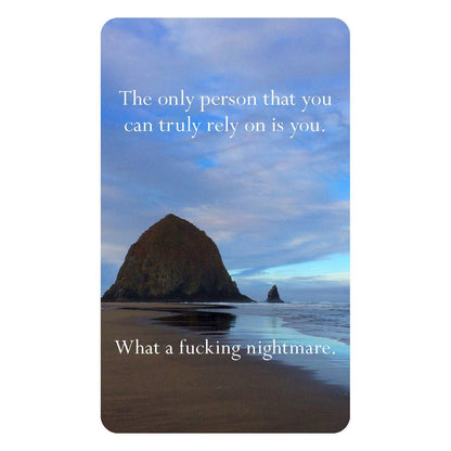 Disappointing Affirmations Deck