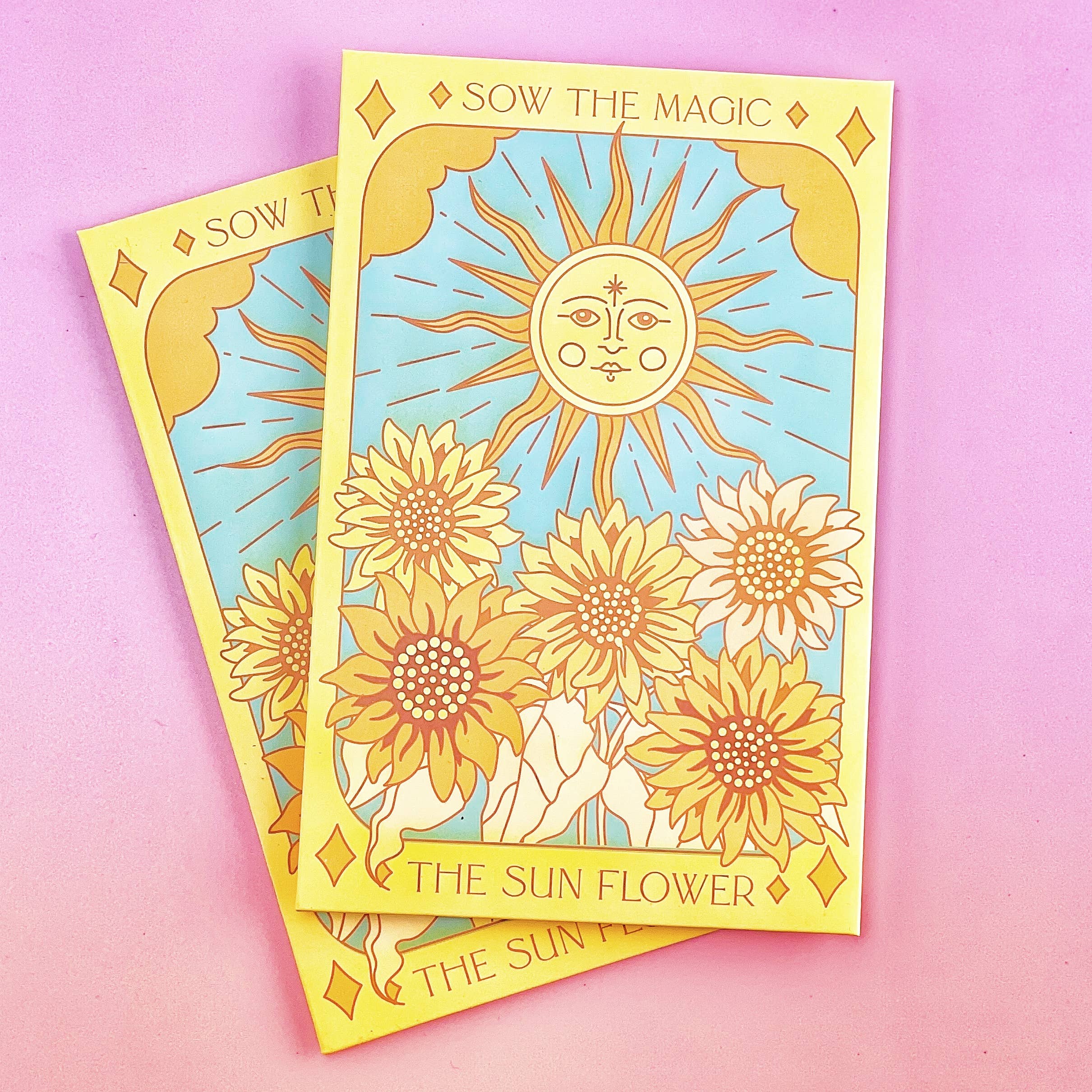 The Sunflower (Ring of Fire) Tarot Garden + Gift Seed Packet - Thumbnail 4