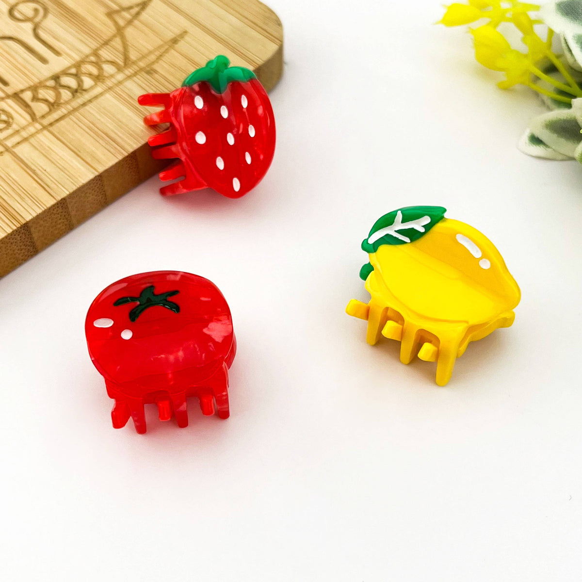 0.8'' Mini Cute Fruit Hair Claw Clip - The Feral Market