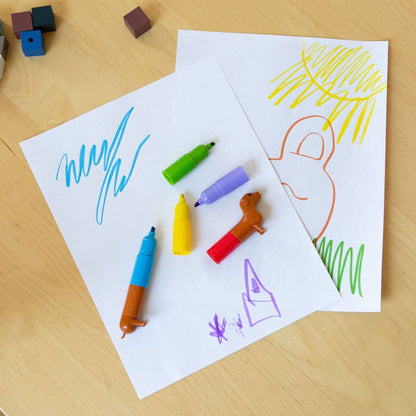 Rainbow Dachshund Markers - The Feral Market