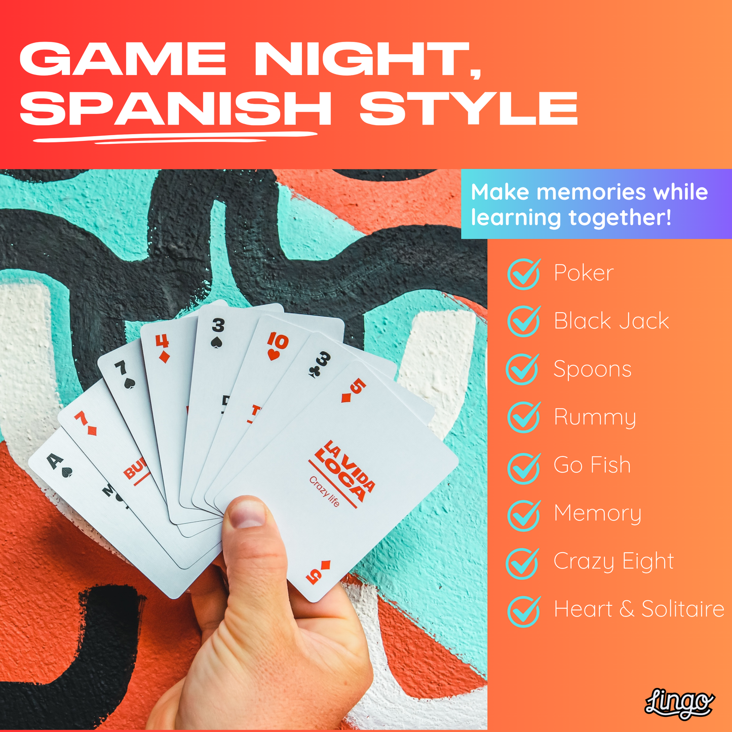 Spanish Travel Playing Cards