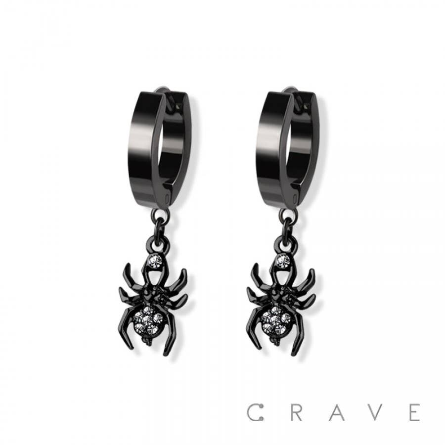 STAINLESS STEEL HUGGIE/HOOP EARRI