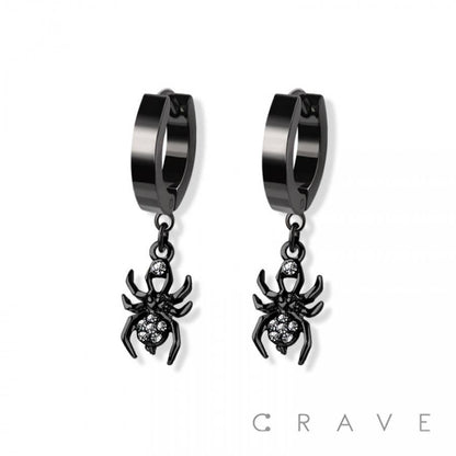 STAINLESS STEEL HUGGIE/HOOP EARRI