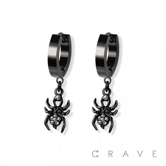 STAINLESS STEEL HUGGIE/HOOP EARRI