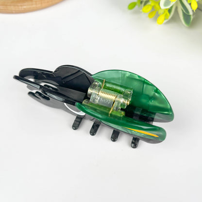 Beetle Acetate Claw Clip, Insect Hair Clip