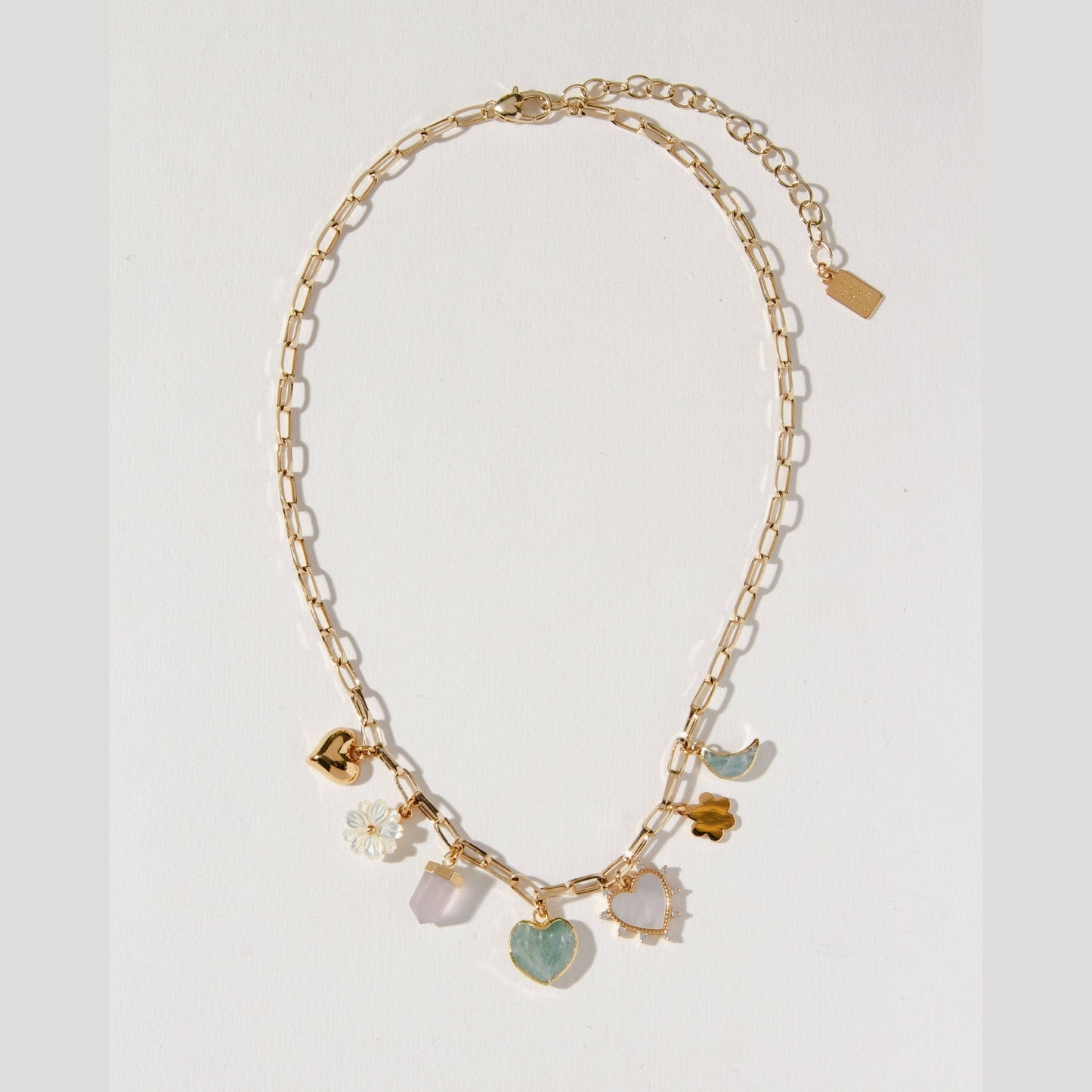 Garden of Gems Charm Necklace