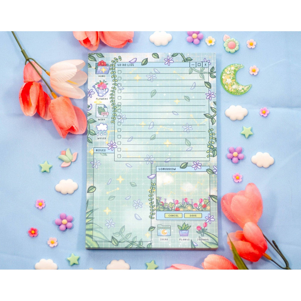 Botanical Bliss Daily Planner Pad