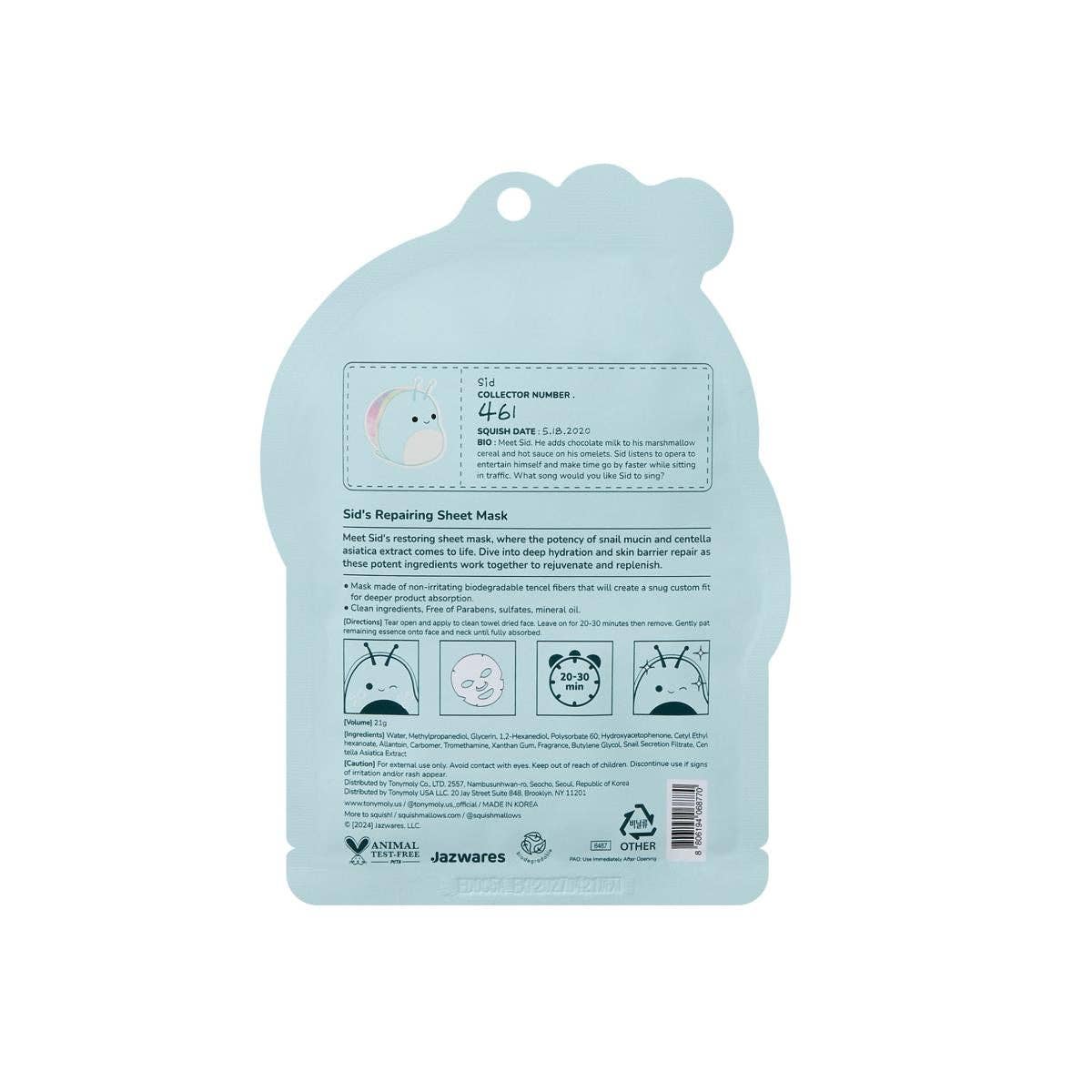 Squishmallows x TONYMOLY Sheet Mask - The Feral Market
