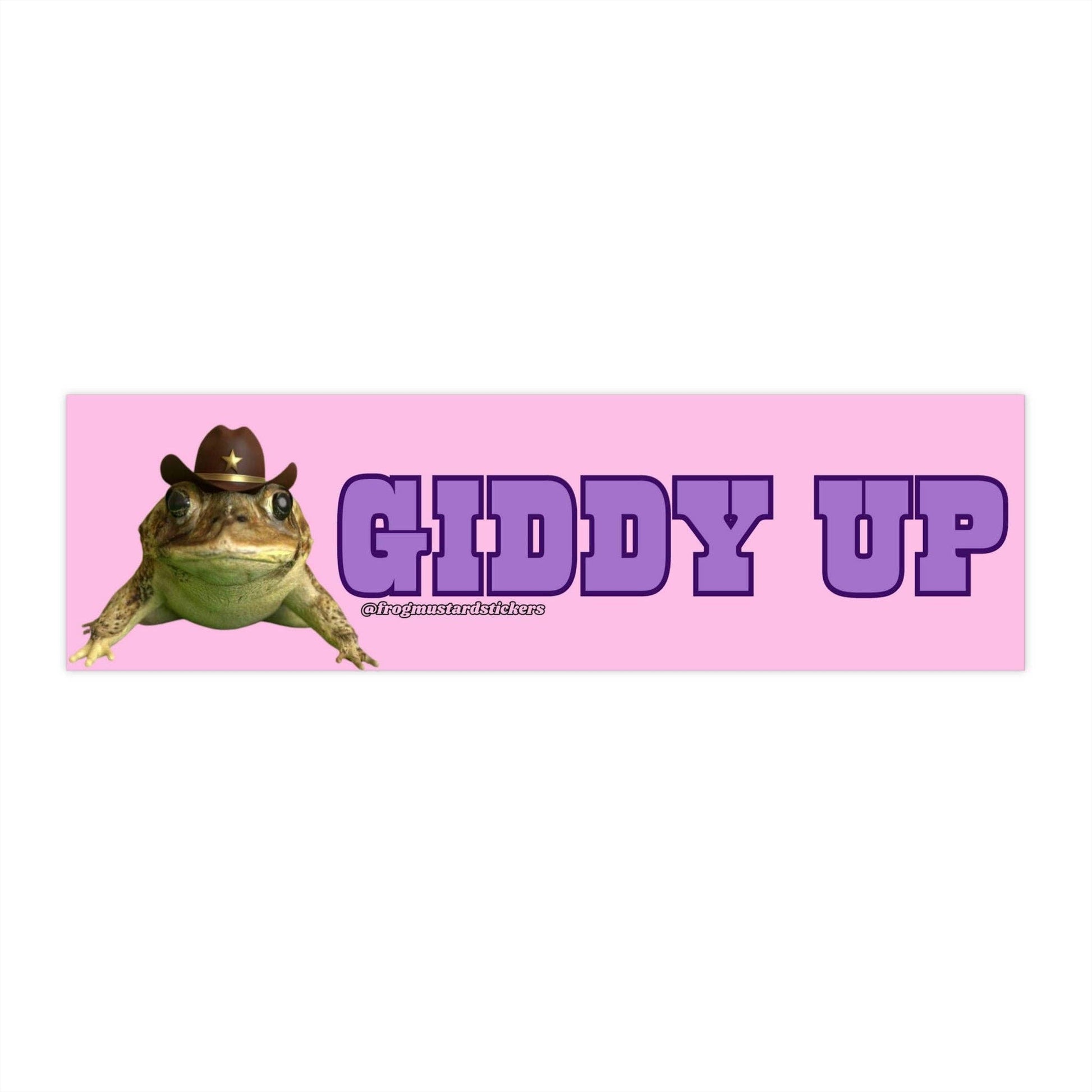 Giddy Up Cowboy Frog - The Feral Market