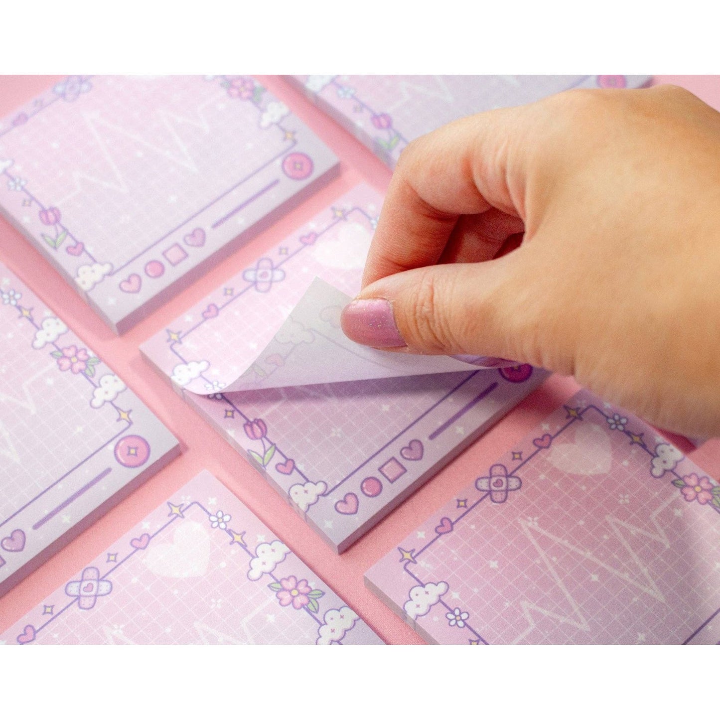 Healing Hearts Sticky Notes - The Feral Market