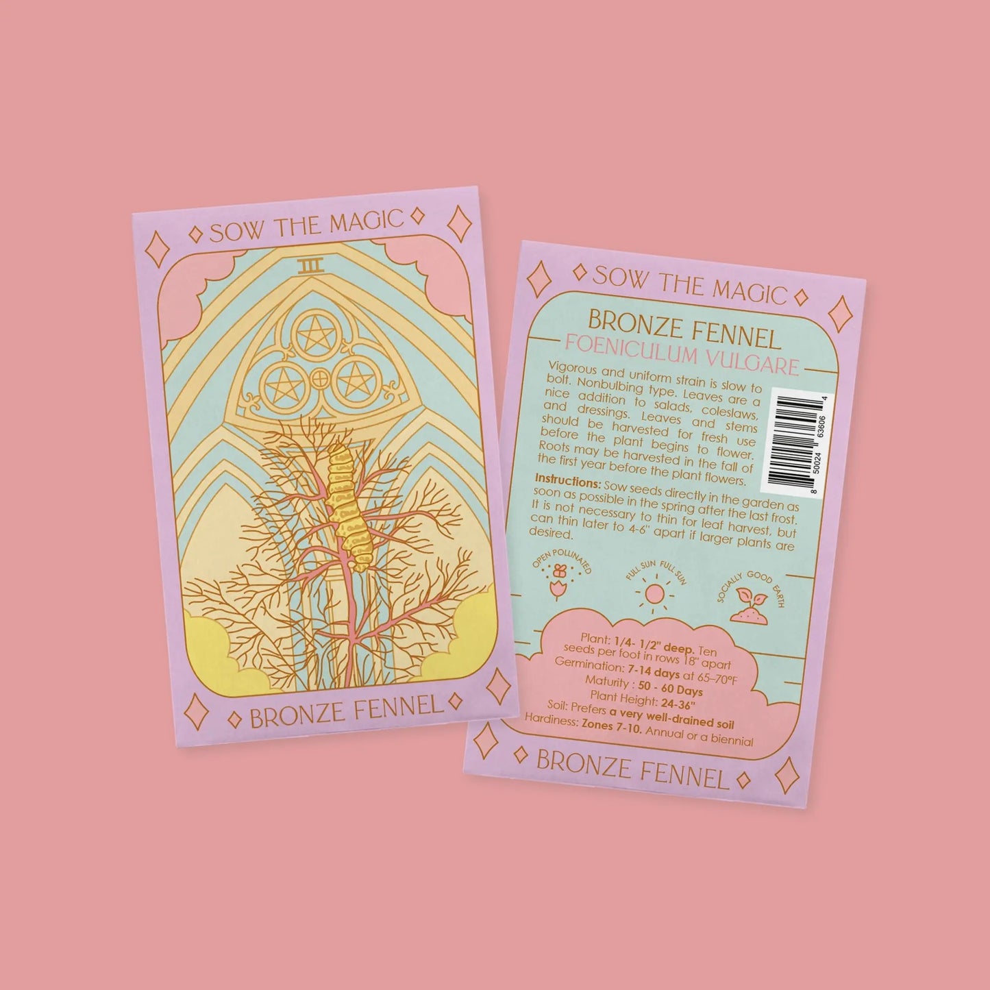 Bronze Fennel Tarot Garden + Gift Seed Packet