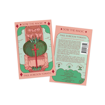 Paul Robeson Tomato Tarot Garden + Gift Seed Packet