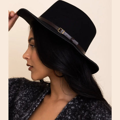 Pinched Front Western Style Hat