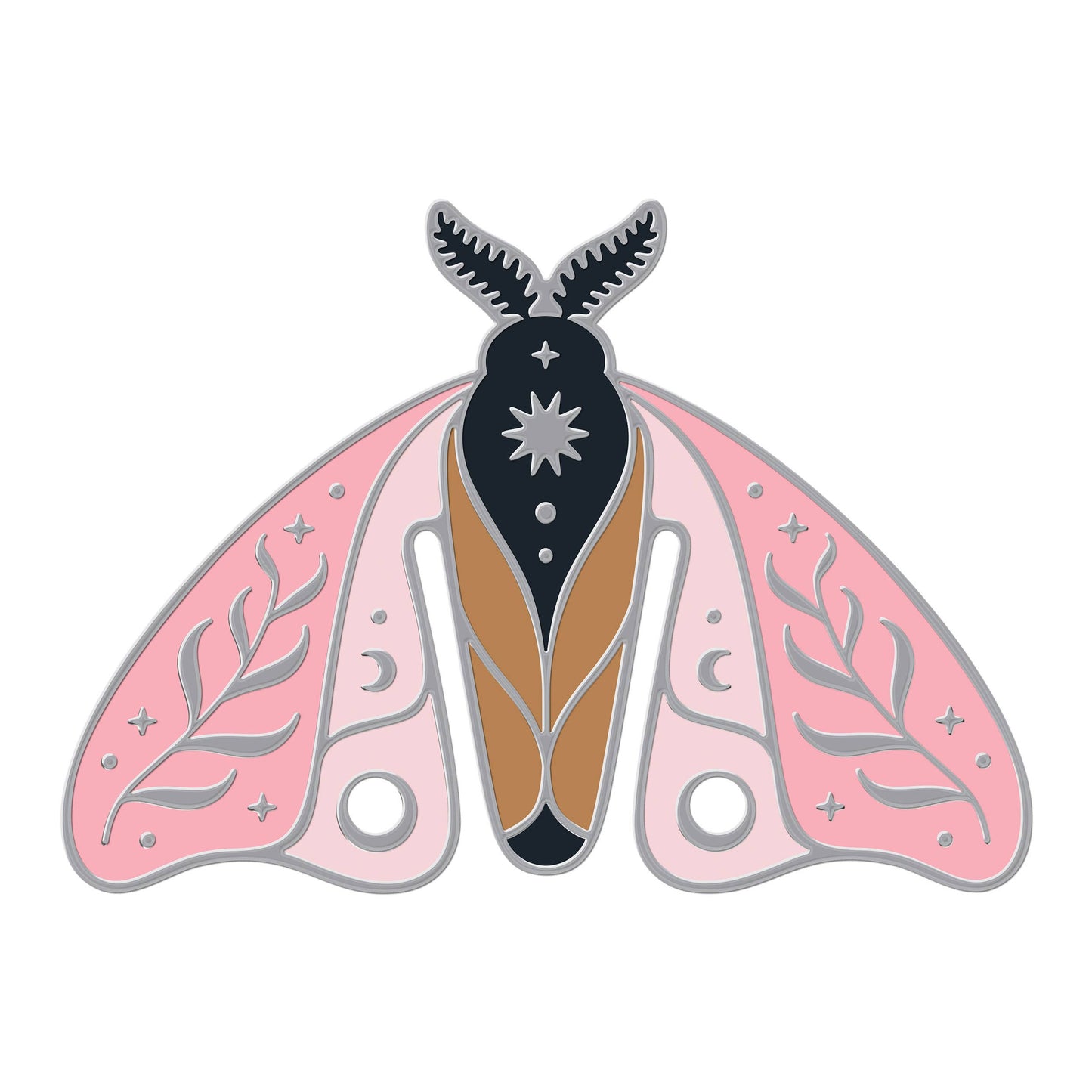 MOTH MARKS - Celestial Moth Bookmarks