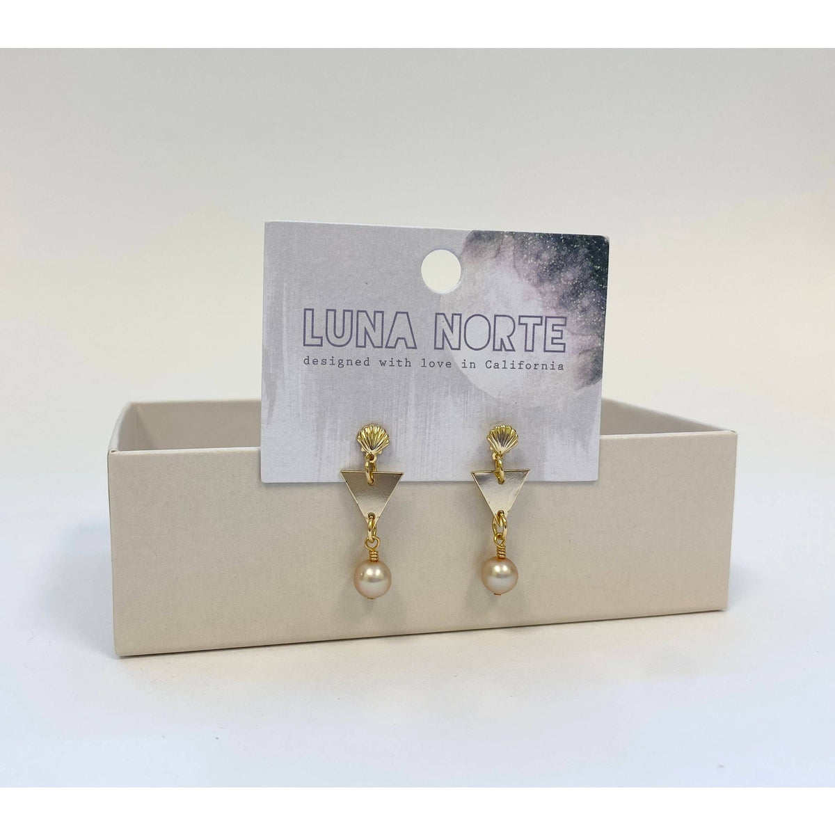 Thingamabob Treasures Pearl Post Earrings - The Feral Market