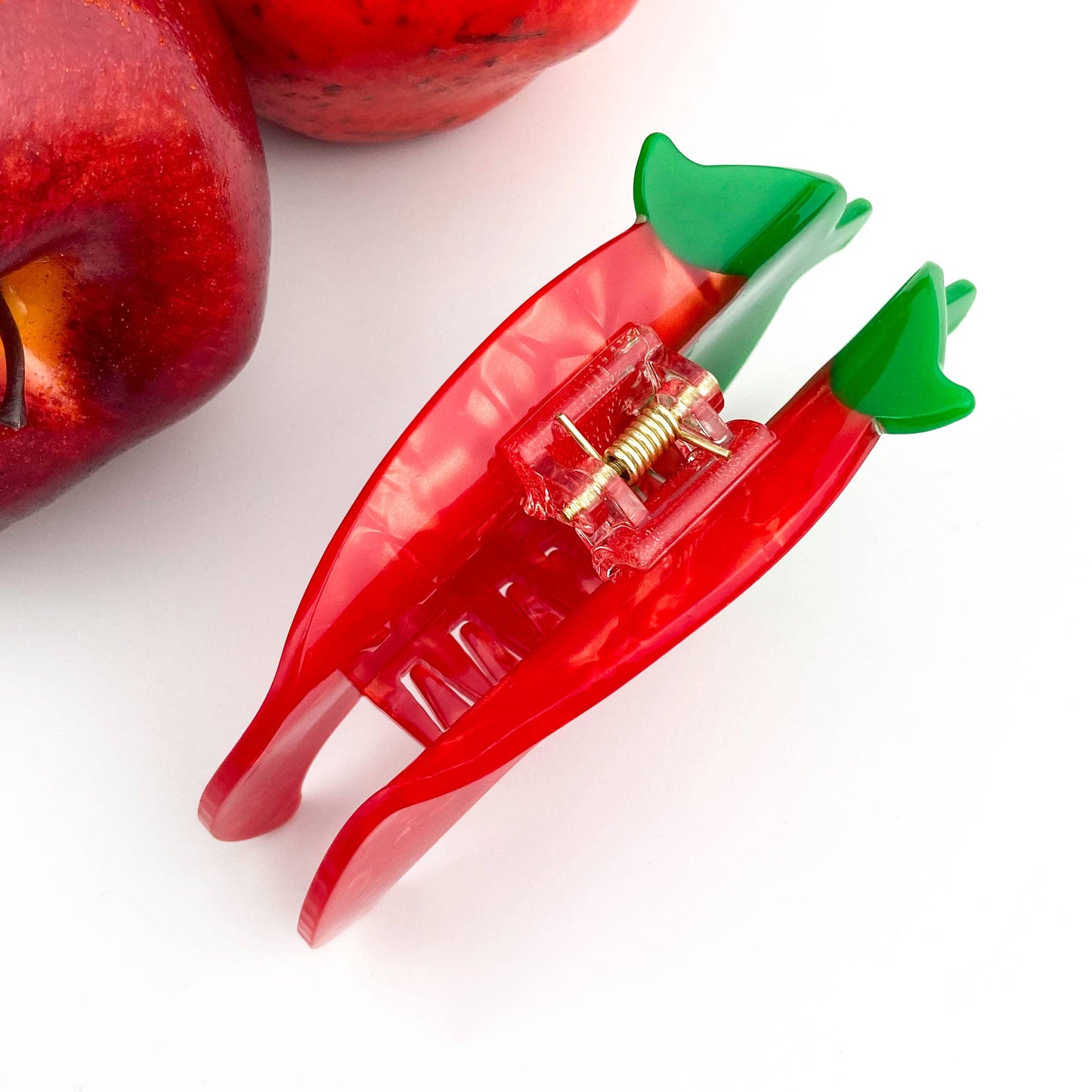 Red Chili Pepper Hair Claw Clip - The Feral Market