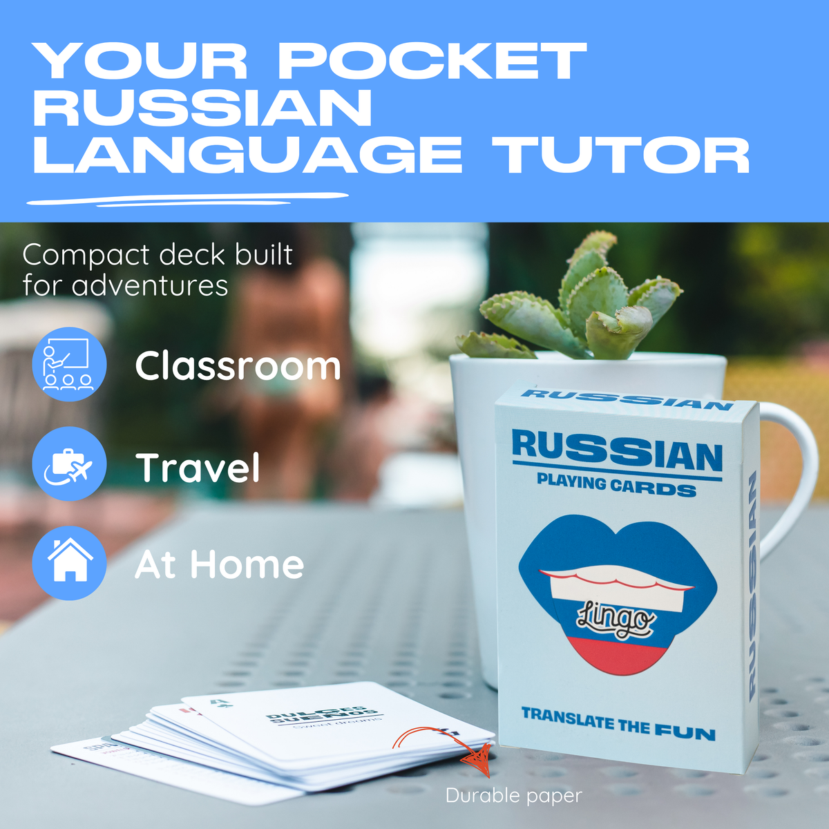 Russian Travel Playing Cards - The Feral Market