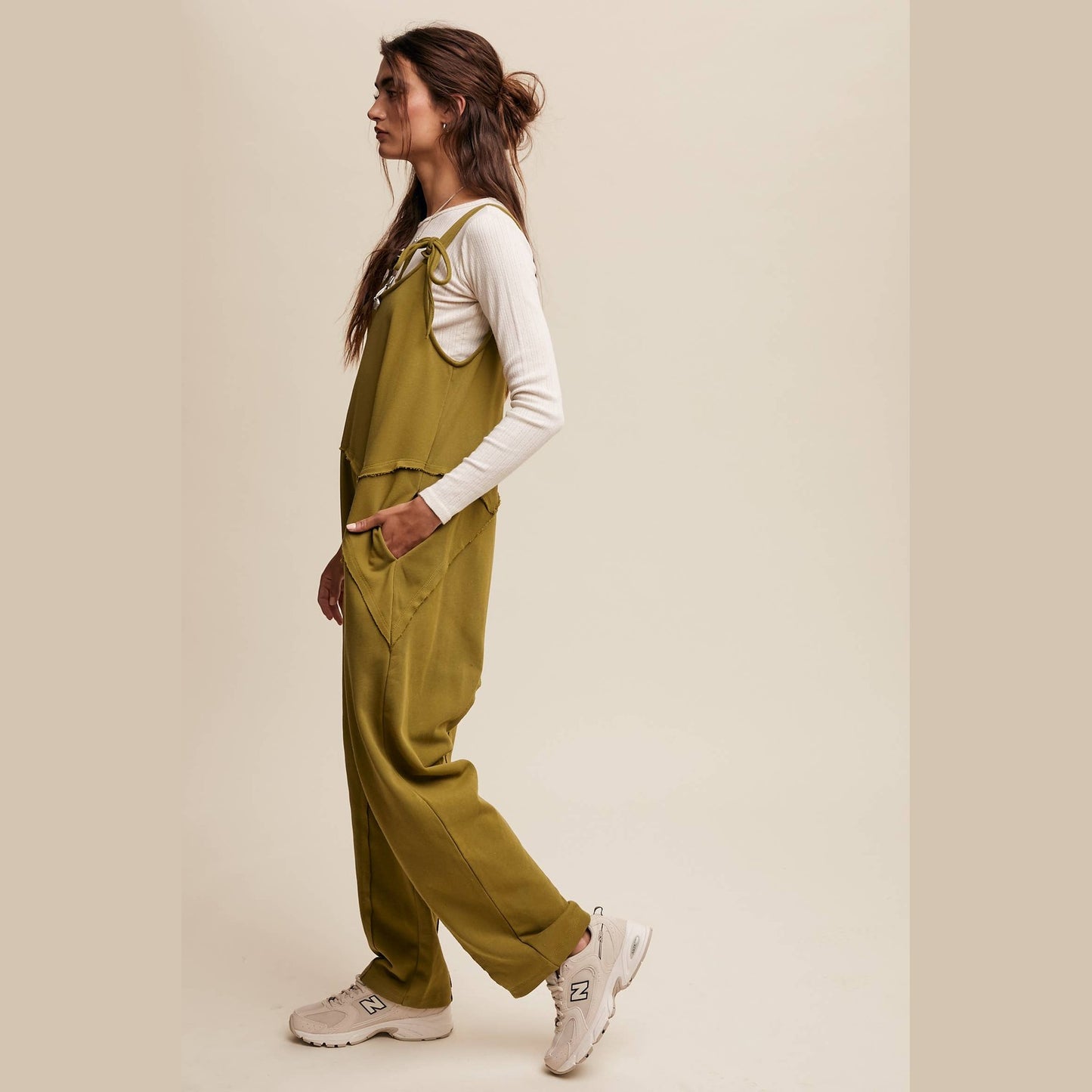 Asymmetrical Layered Jumpsuit