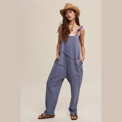 Asymmetrical Layered Jumpsuit